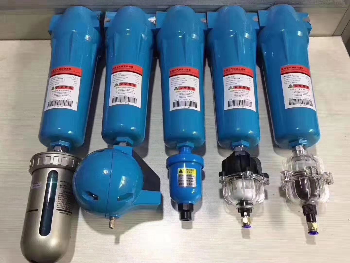 Industrial Precision Air Filter Hanksion Filters High Quality Water, Oil and Dust Removal, Air Line Filter, Oil-Water Separation